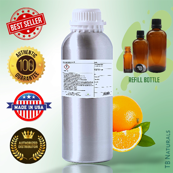 Plant Therapy Orange Essence PURE Essential Bulk REFILL ONLY