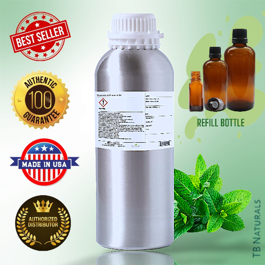 Plant Therapy Peppermint PURE Essential Oil Bulk REFILL ONLY