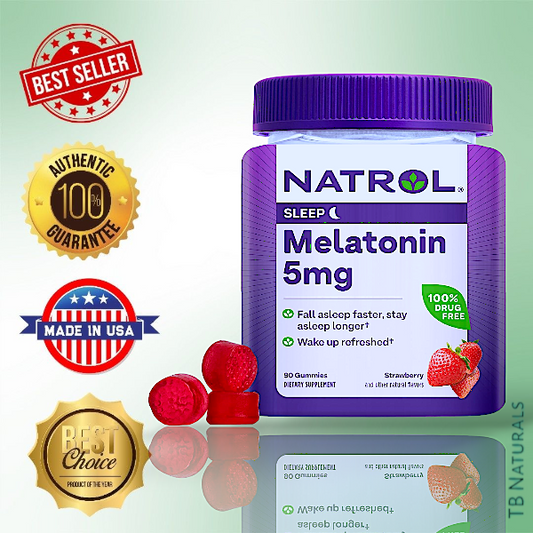 Natrol Melatonin 5mg, ADULT, 90 Gummies