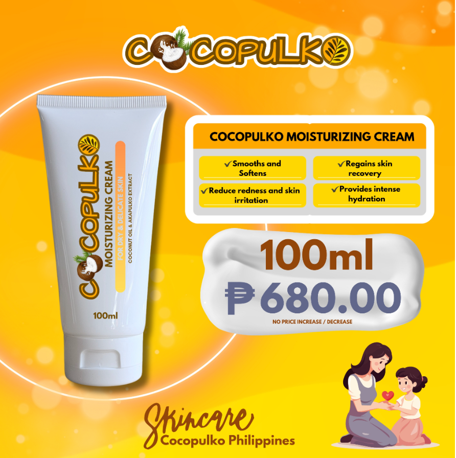 Cocopulko Moisturizing Cream for Dry & Delicate Skin