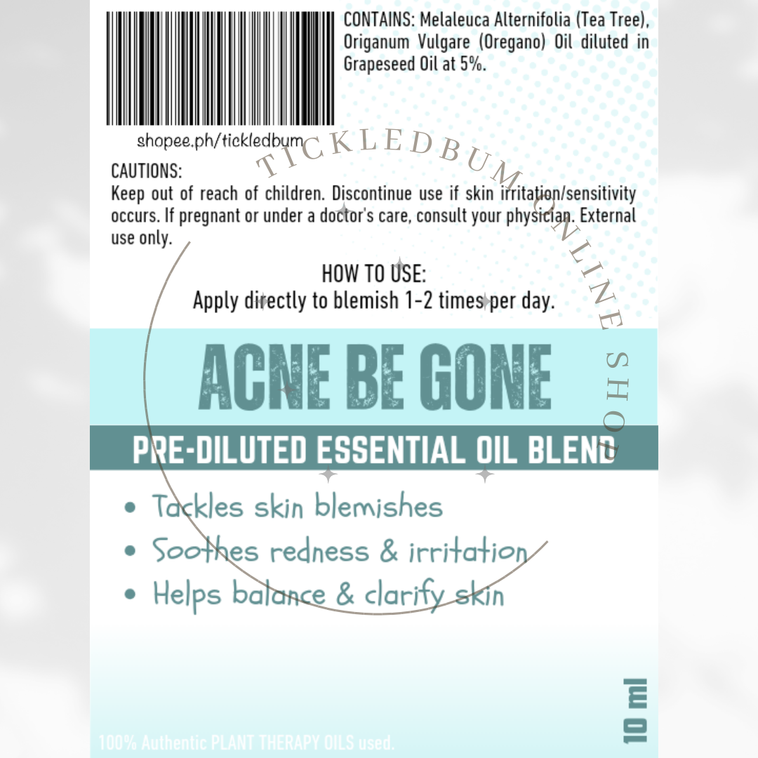 TBN Acne Be Gone Spot Treatment Essential Oil Blend