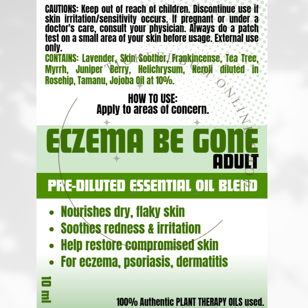 TBN Eczema Be Gone Essential Oil Blend ADULT
