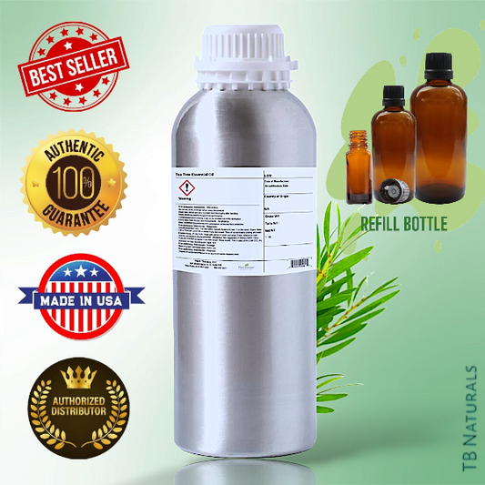 Plant Therapy Tea Tree PURE Essential Oil Bulk REFILL ONLY